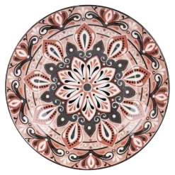 NANU-NANA Küche*Schale Lisa, Flach, Rot, 20 Cm
