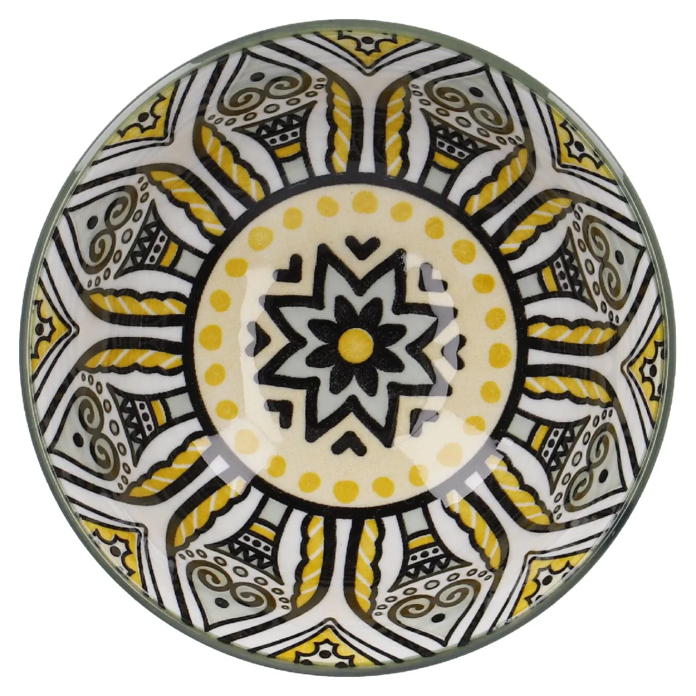 NANU-NANA Küche*Schale Lisa, Tief, Gelb, 11 Cm