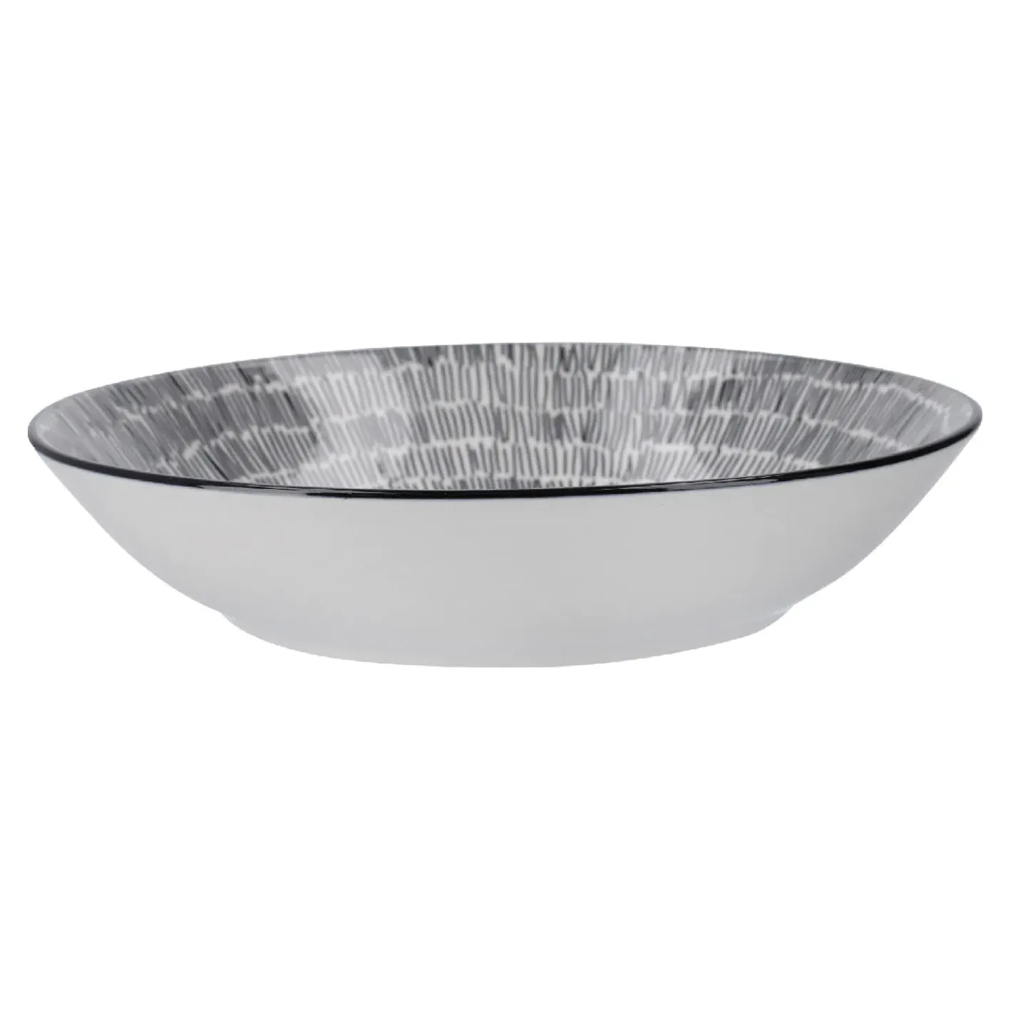 NANU-NANA Küche*Schale Malina, No. 1/Striche, 20 Cm