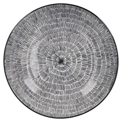 NANU-NANA Küche*Schale Malina, No. 1/Striche, 20 Cm