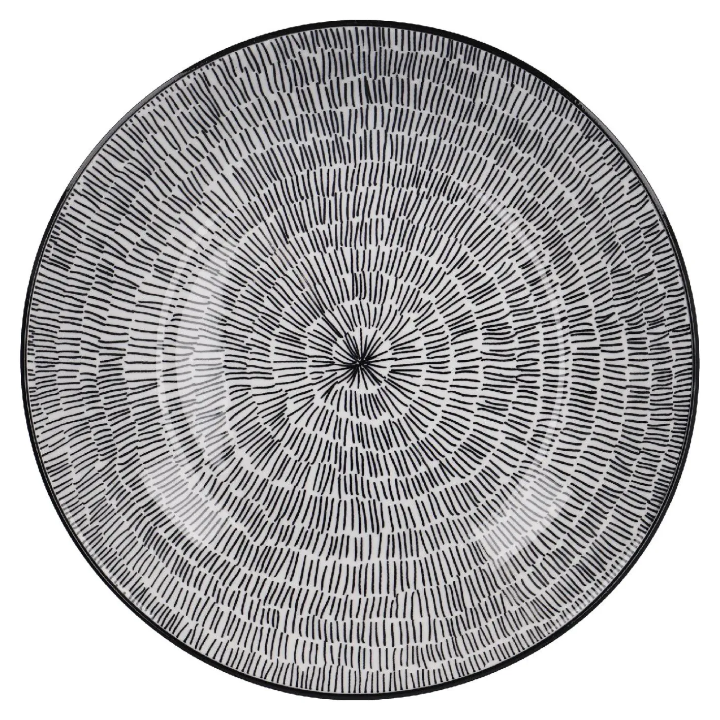 NANU-NANA Küche*Schale Malina, No. 1/Striche, 20 Cm