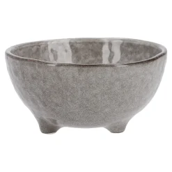 NANU-NANA Küche*Schale Mit Fuß Dina, Creme, 11 Cm