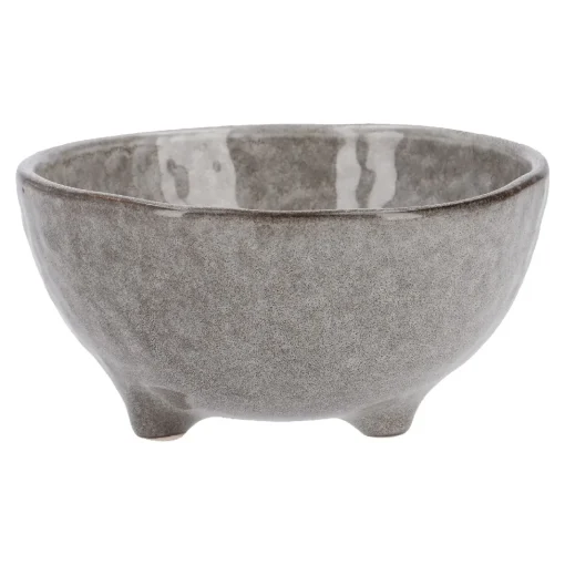 NANU-NANA Küche*Schale Mit Fuß Dina, Creme, 11 Cm