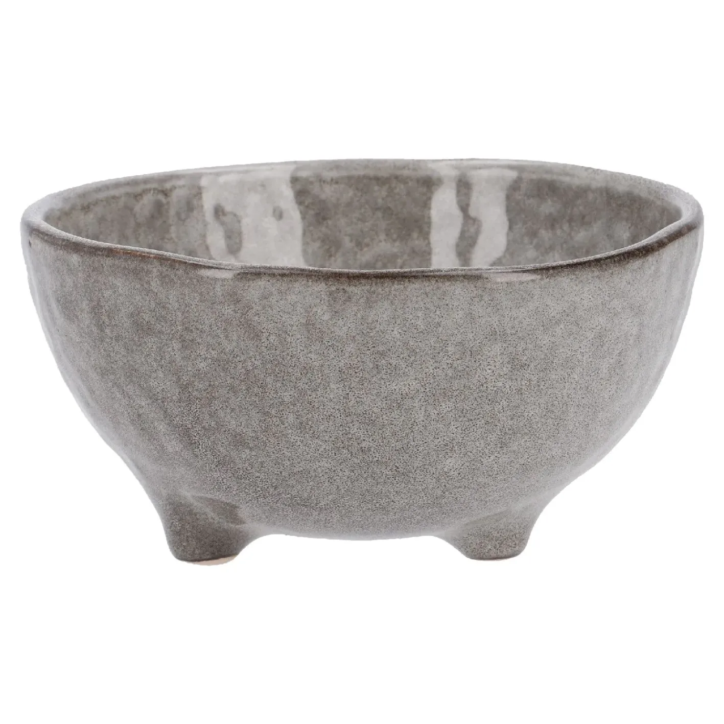 NANU-NANA Küche*Schale Mit Fuß Dina, Creme, 11 Cm