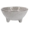 NANU-NANA Küche*Schale Mit Fuß Dina, Creme, 9 Cm