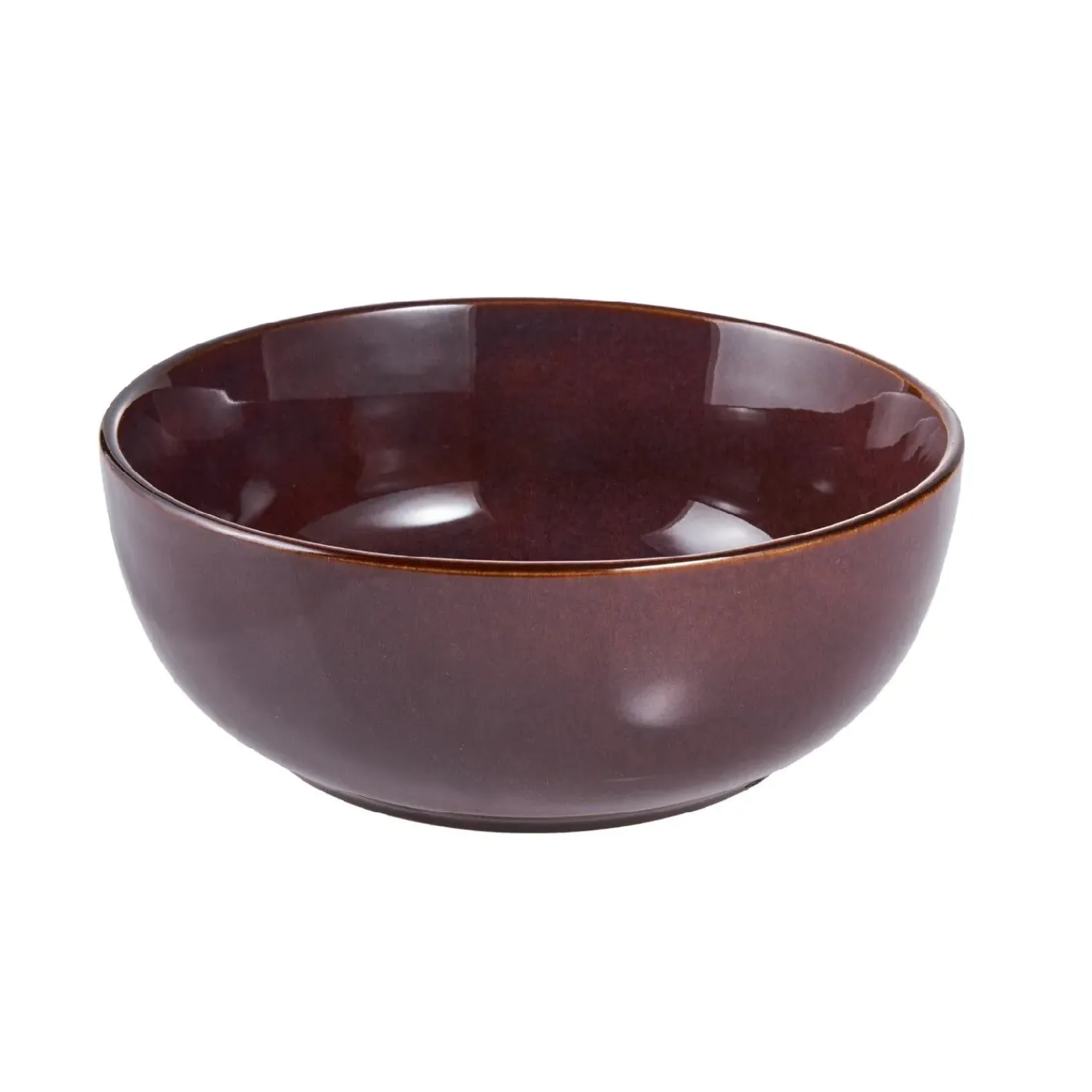 NANU-NANA Küche*Schale Poke, Braun, 18 Cm