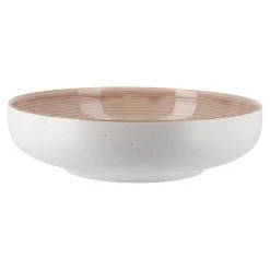 NANU-NANA Küche*Schale Rille, Creme, 20 Cm