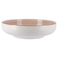NANU-NANA Küche*Schale Rille, Creme, 16 Cm