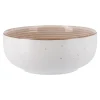 NANU-NANA Küche*Schale Rille, Creme, 11 Cm