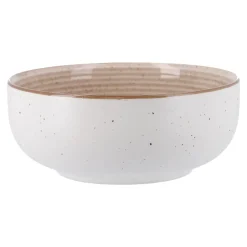NANU-NANA Küche*Schale Rille, Creme, 11 Cm