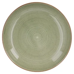 NANU-NANA Küche*Schale Rille, Grün, 20 Cm