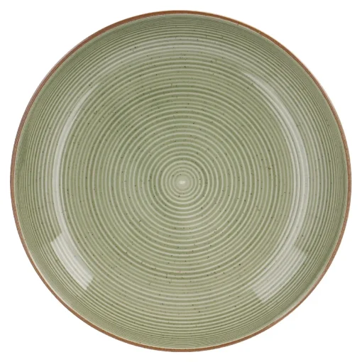 NANU-NANA Küche*Schale Rille, Grün, 20 Cm