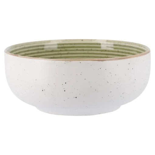 NANU-NANA Küche*Schale Rille, Grün, 11 Cm