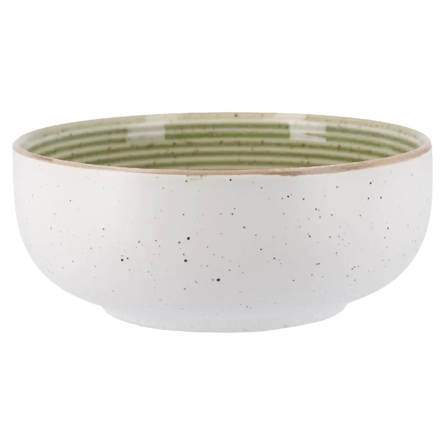 NANU-NANA Küche*Schale Rille, Grün, 11 Cm