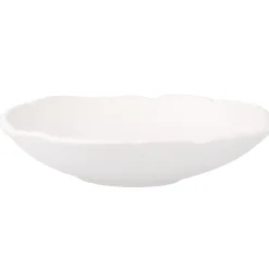 NANU-NANA Schalen & Tabletts|Weihnachtsdeko*Schale Schwung, Weiß, 17 Cm