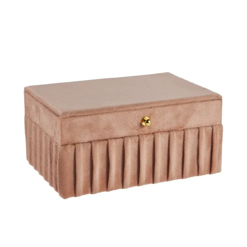 NANU-NANA Geschenkideen|Fashion*Schmuckbox Edel, Creme, 18 Cm