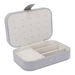 NANU-NANA Geschenkideen|Fashion*Schmuckbox, Grau, 16 X 11 Cm