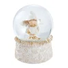 NANU-NANA Figuren|Weihnachtsdeko*Schneekugel Engel Mit Mütze, Stern, 6.5 X 9 Cm