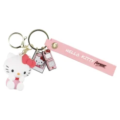 NANU-NANA Geschenkideen|Tierfreunde*Schüsselanhänger Hello Kitty, Rosa