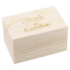 NANU-NANA Figuren*Schwein In Holzbox, 5 Cm