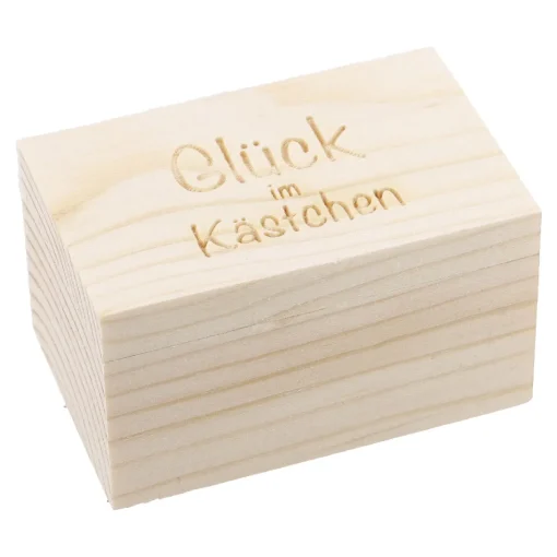 NANU-NANA Figuren*Schwein In Holzbox, 5 Cm