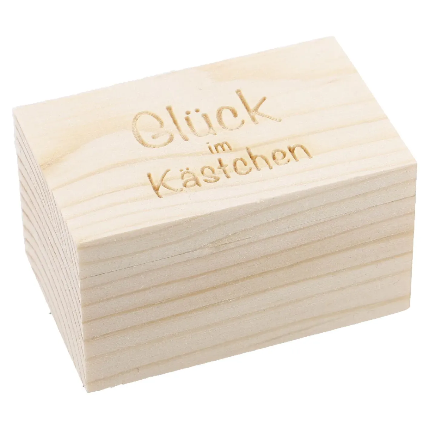 NANU-NANA Figuren*Schwein In Holzbox, 5 Cm