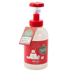 NANU-NANA Geschenkideen|Weihnachtsgeschenke*Seifenspender Musik, Eisbär/rot, 500 Ml