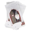 NANU-NANA Weihnachtsdeko|Weihnachten*Serviette Bistro/Wichtel, Tür, 16 Stück