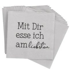 NANU-NANA Küche*Serviette Essen, 20 Stück