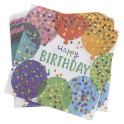 NANU-NANA Küche*Serviette Geburtstag/Ballons, 20 Stück