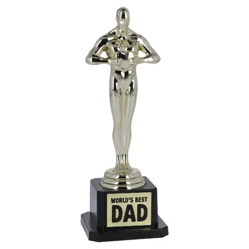 NANU-NANA Deko-Objekte*Siegerfigur Gold, Best Dad, 18 Cm