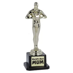 NANU-NANA Deko-Objekte*Siegerfigur Gold, Best Mum, 18 Cm