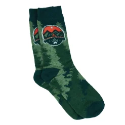 NANU-NANA Fashion|Weihnachtsoutfit*Socke Winter, Herren, Adventure/grün, Größe 42-46