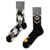 NANU-NANA Geschenkideen|Fashion*Socken, Black Cat, Gr. 39-42