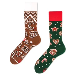 NANU-NANA Geschenkideen|Fashion*Socken Xmas, Lebkuchen, Gr. 39-42