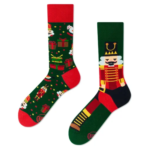 NANU-NANA Geschenkideen|Fashion*Socken Xmas, Nussknacker, Gr. 35-38