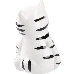 NANU-NANA Geschenkideen|Tierfreunde*Spardose Katze, Schwarz, 17.5 Cm