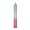 NANU-NANA Kerzen & Kerzenständer|Adventskränze & Zubehör*Stabkerze Dip-Dye, Mint/altrosa, 18 Cm