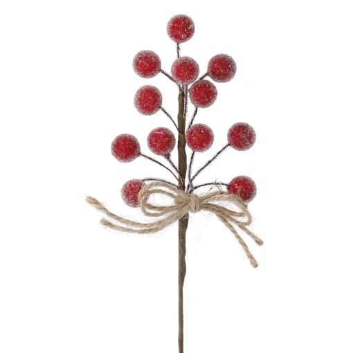 NANU-NANA Adventskränze & Zubehör|Vasen & Kunstblumen*Stecker Beeren/Eis, Fein