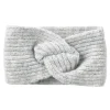 NANU-NANA Fashion*Stirnband Melange Mit Knoten, Hellgrau
