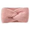 NANU-NANA Fashion*Stirnband Melange Mit Knoten, Rosa