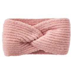 NANU-NANA Fashion*Stirnband Melange Mit Knoten, Rosa