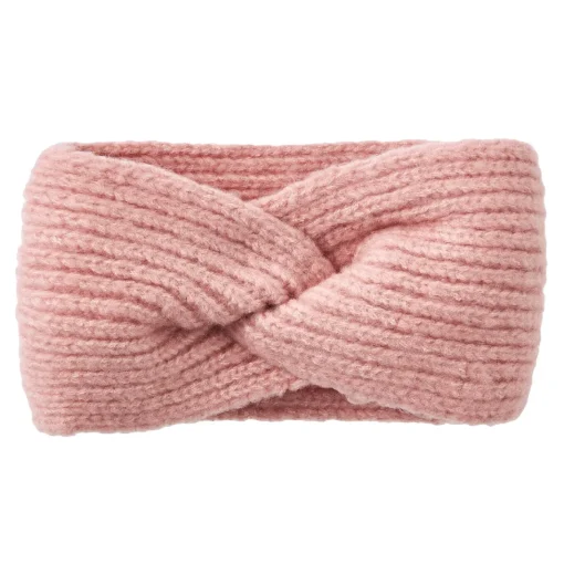 NANU-NANA Fashion*Stirnband Melange Mit Knoten, Rosa