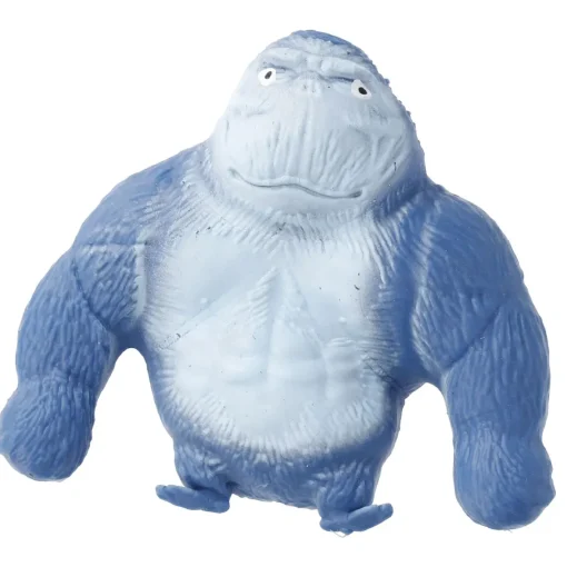 NANU-NANA Adventskalender*Stretch-Gorilla Quetsch, Blau, 12 Cm