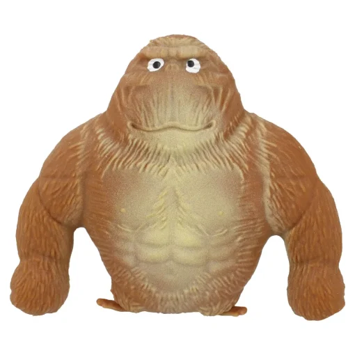 NANU-NANA Geschenkideen|Adventskalender*Stretch-Gorilla Quetsch, Braun, 12 Cm