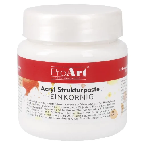 NANU-NANA Malereibedarf|Weihnachtsgeschenke*Strukturpaste, Feinkörnig, 250 Ml