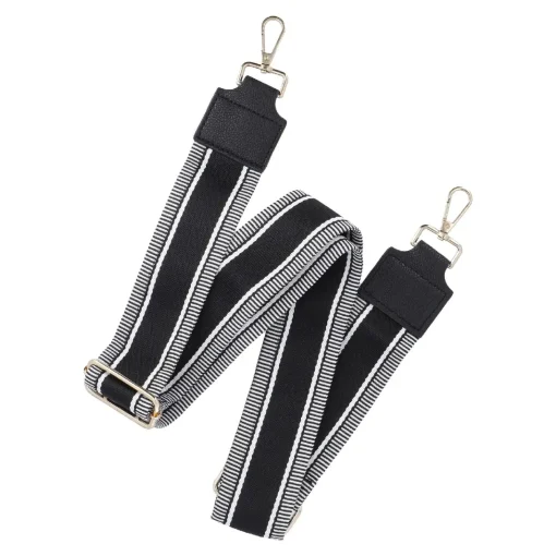 NANU-NANA Geschenkideen|Fashion*Tasche Crossbody, 2 Riemen, Schwarz