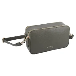 NANU-NANA Geschenkideen|Fashion*Tasche Crossbody, 2 Riemen, Oliv
