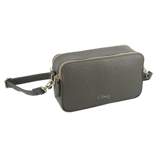 NANU-NANA Geschenkideen|Fashion*Tasche Crossbody, 2 Riemen, Oliv