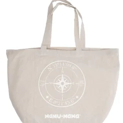NANU-NANA Fashion*Tasche , Kompass, Natur, 60 X 37 Cm